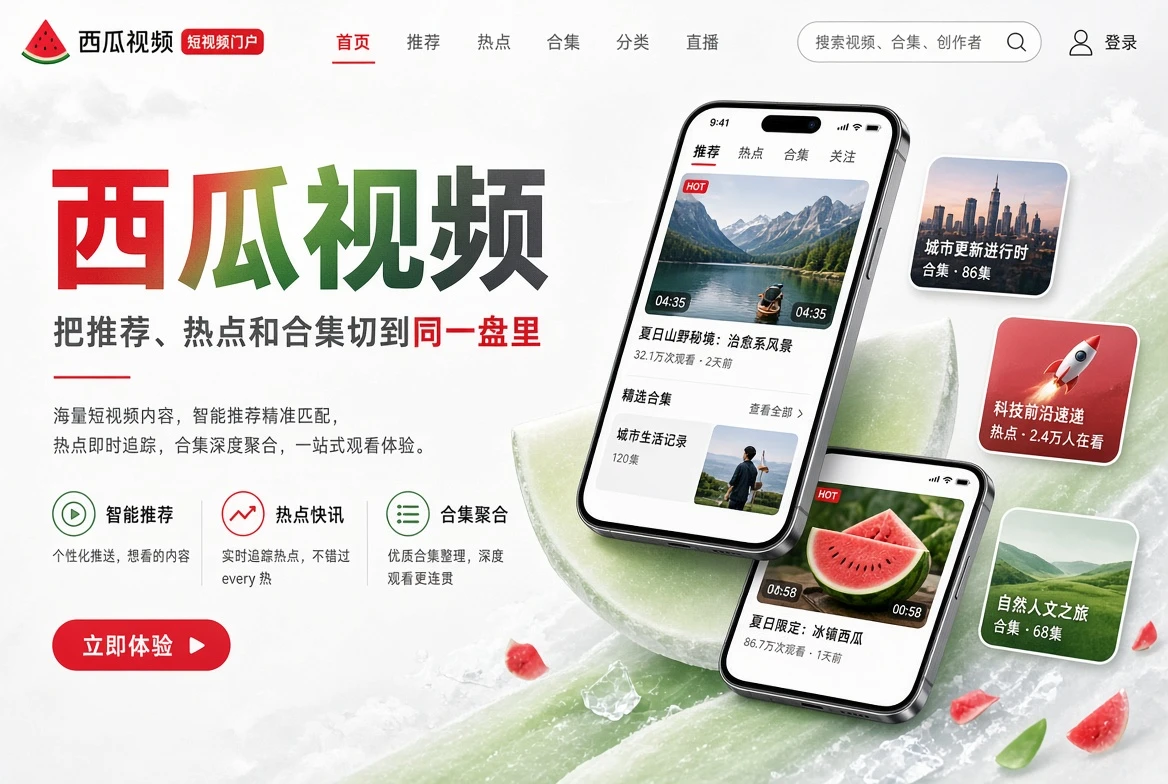 西瓜视频内容封面